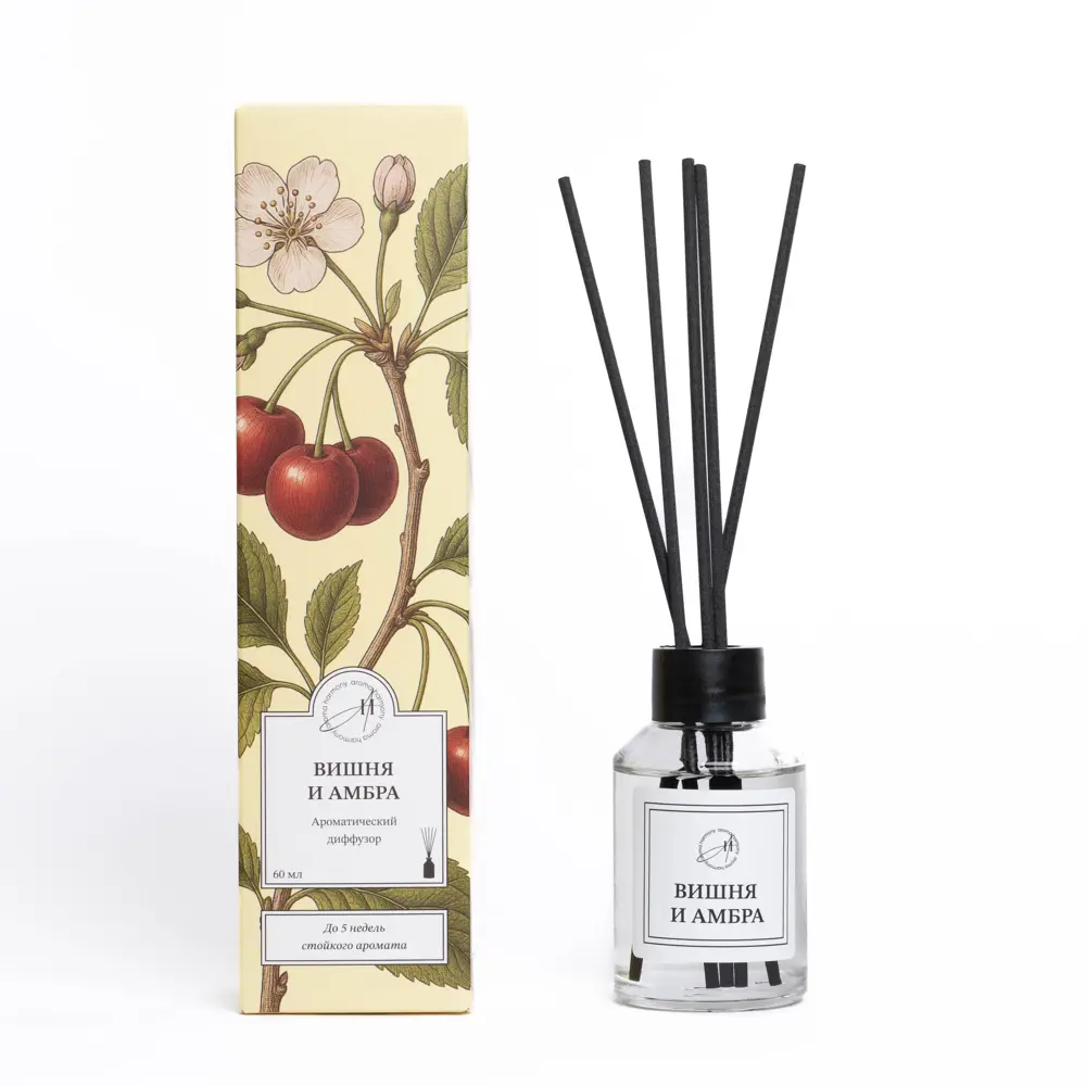 Ароматический диффузор Aroma Harmony Вишня и амбра 60 мл 89440622 STLM-2139551  - Вид №3