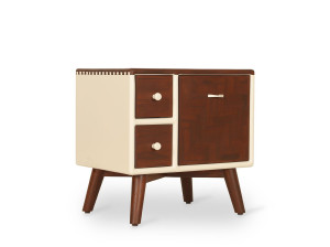 Тумбочка из тикового дерева с ящиками