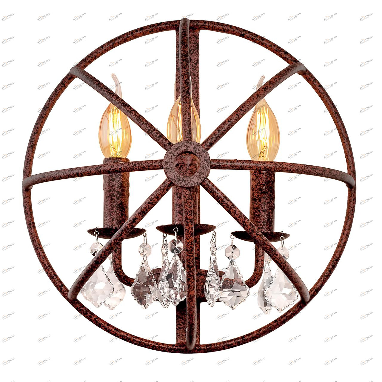 Бра Loft IT Loft1897W LOFT IT ПОД СТАРИНУ, СВЕЧА 079403 Коричневый 