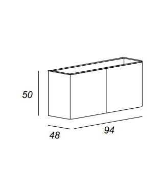 Мебель для ванной CEZARES LIVERPOOL 54647 Grigio Talpa Opaco - Вид №3