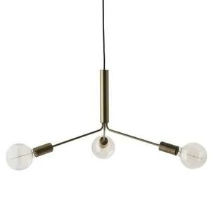 116618405001 Люстра grand metro, 127хD54 см, матовая античная латунь Frandsen