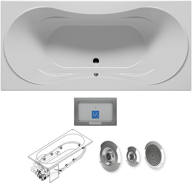 BA5800500000000_top1 Ванна Riho Supreme Santreyd - Вид №2