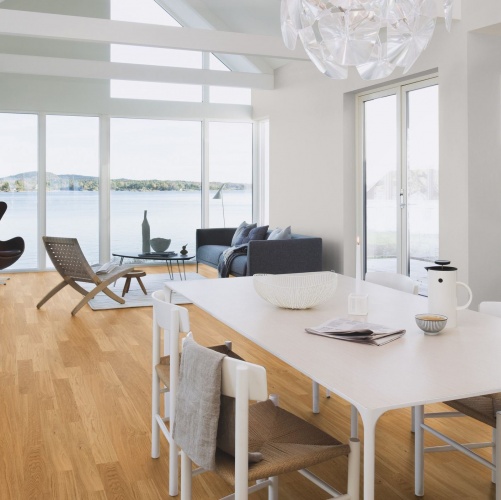 Инженерная доска Boen Maxi Nature Live Matt Ированная С Фаской 2v Дуб Натур с брашью (Текстурированная) 1000х100 мм EBL635FD - Вид №9