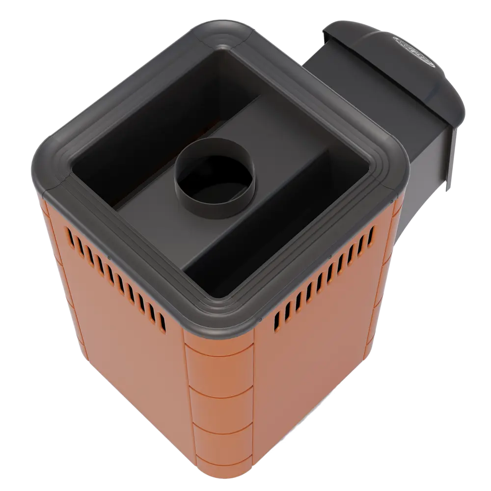 Печь банная дровяная ТМФ Оса Carbon ДА, цвет терракота Tmf STLM-2090646 - Вид №1