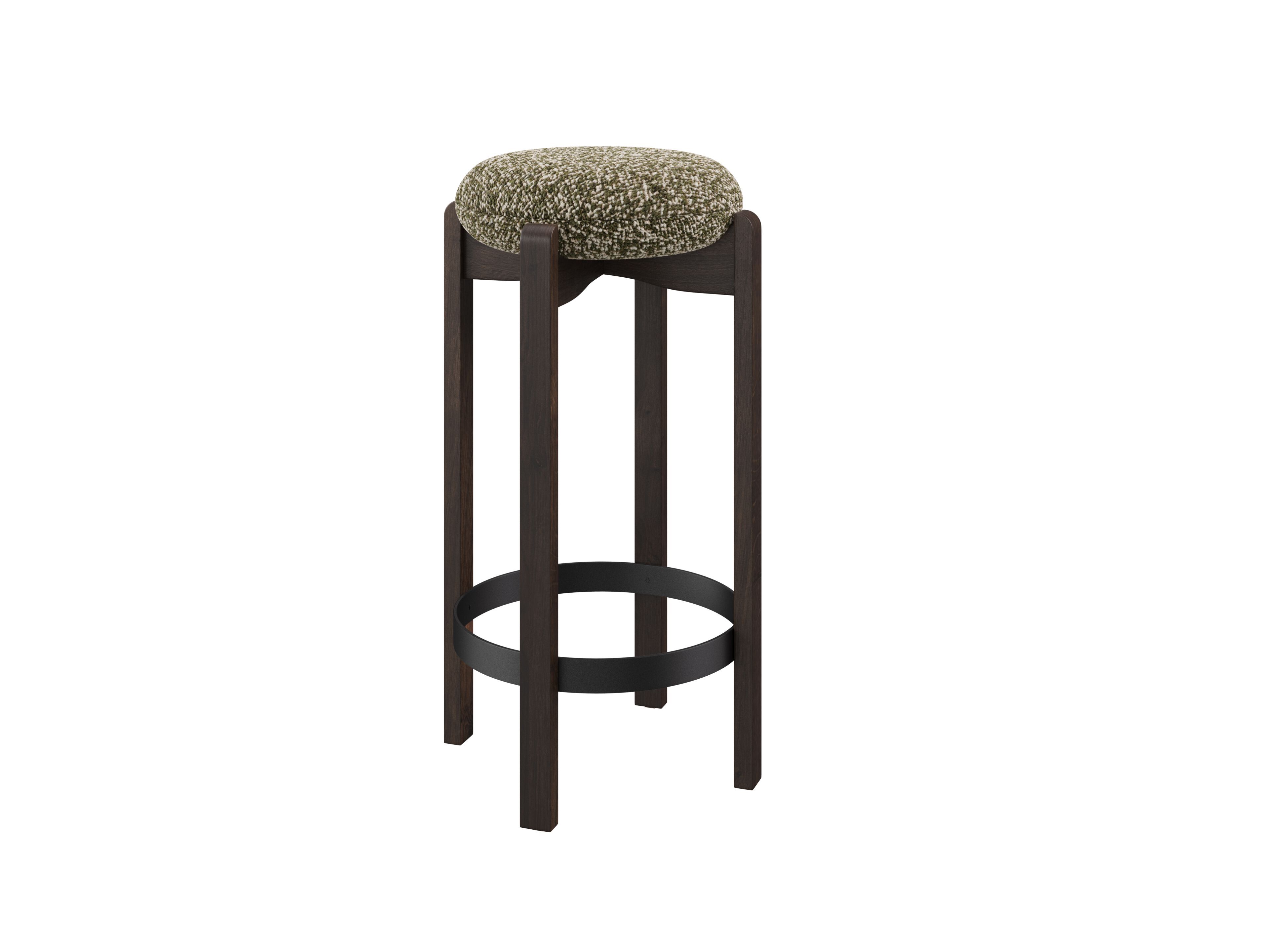 Высокий барный стул из бука DÔME DECO Nova ' 25 ARCH-00076835 - Вид №6