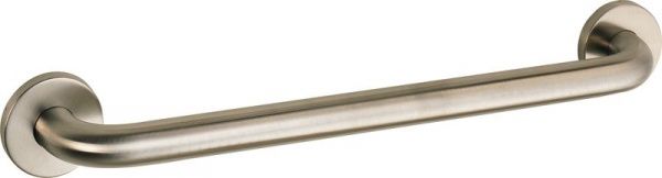 H300/40INOX Sanibano, поручень прямой, длина 44, цвет нержавеющая сталь 