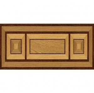 Художественный паркет Da Vinci Межкомнатный Порог 26-009 Дуб () 1000х300 мм.