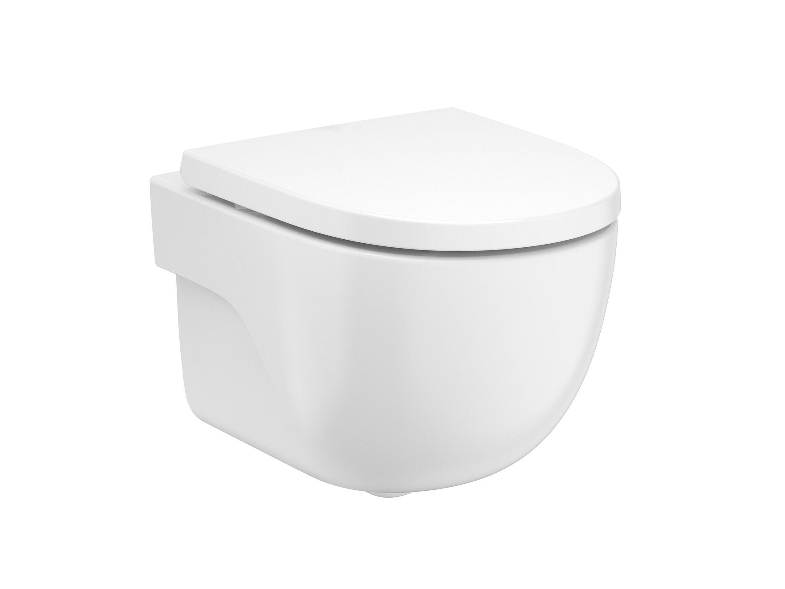 Компактный фарфоровый туалет без бриды Roca Meridian ARCH-00066541 - Вид №1