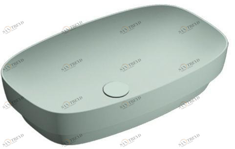 Накладная раковина консольная овальная CERAMICA CATALANO Colori sun-id-1372668