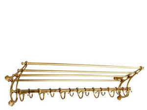 Латунная настенная вешалка