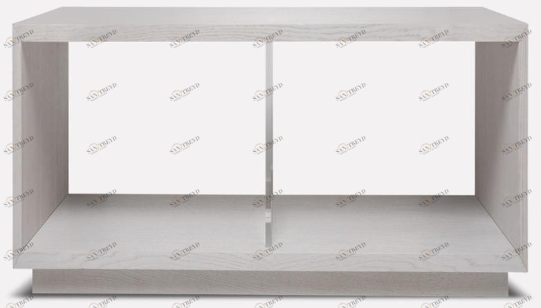 MORADA Прямоугольная консоль из дерева и стекла  Puro co 