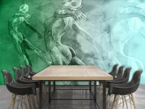 Creativespace Огнеупорные водостойкие обои Wallpaper 2020