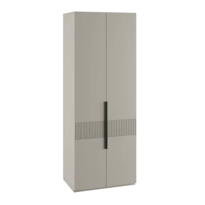 91821833 Шкаф Альбина 90x210x50 см ЛДСП цвет кашемир STLM-1394086