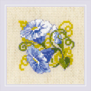 1842 Набор для вышивания Вьюнок 13 х 13 см RIOLIS Сотвори Сама