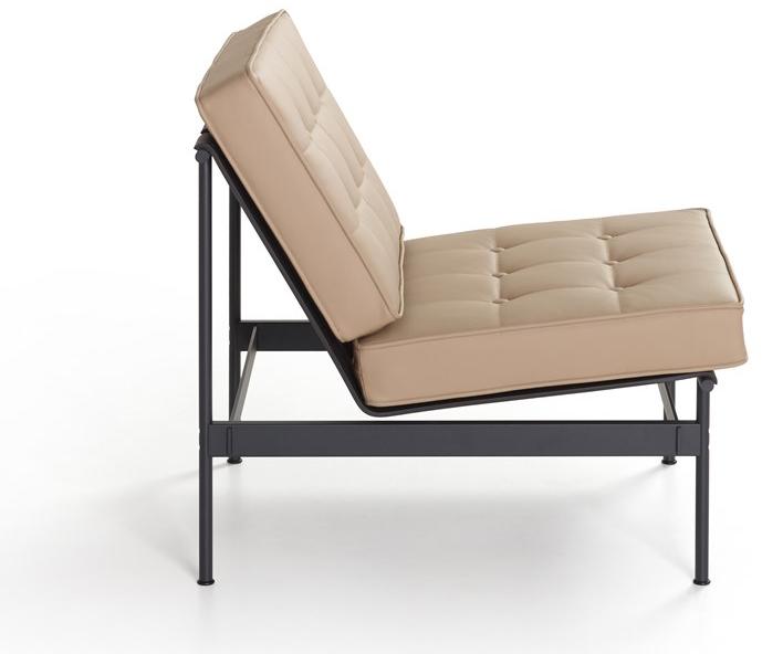 Artifort Стеганое кожаное кресло 416 F416  - Вид №1