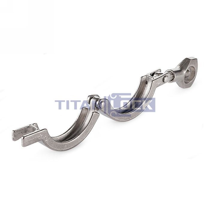 Хомут CLAMP одноосевой DN40 нерж. 304, DIN TL40CLC TITAN LOCK  - Вид №3