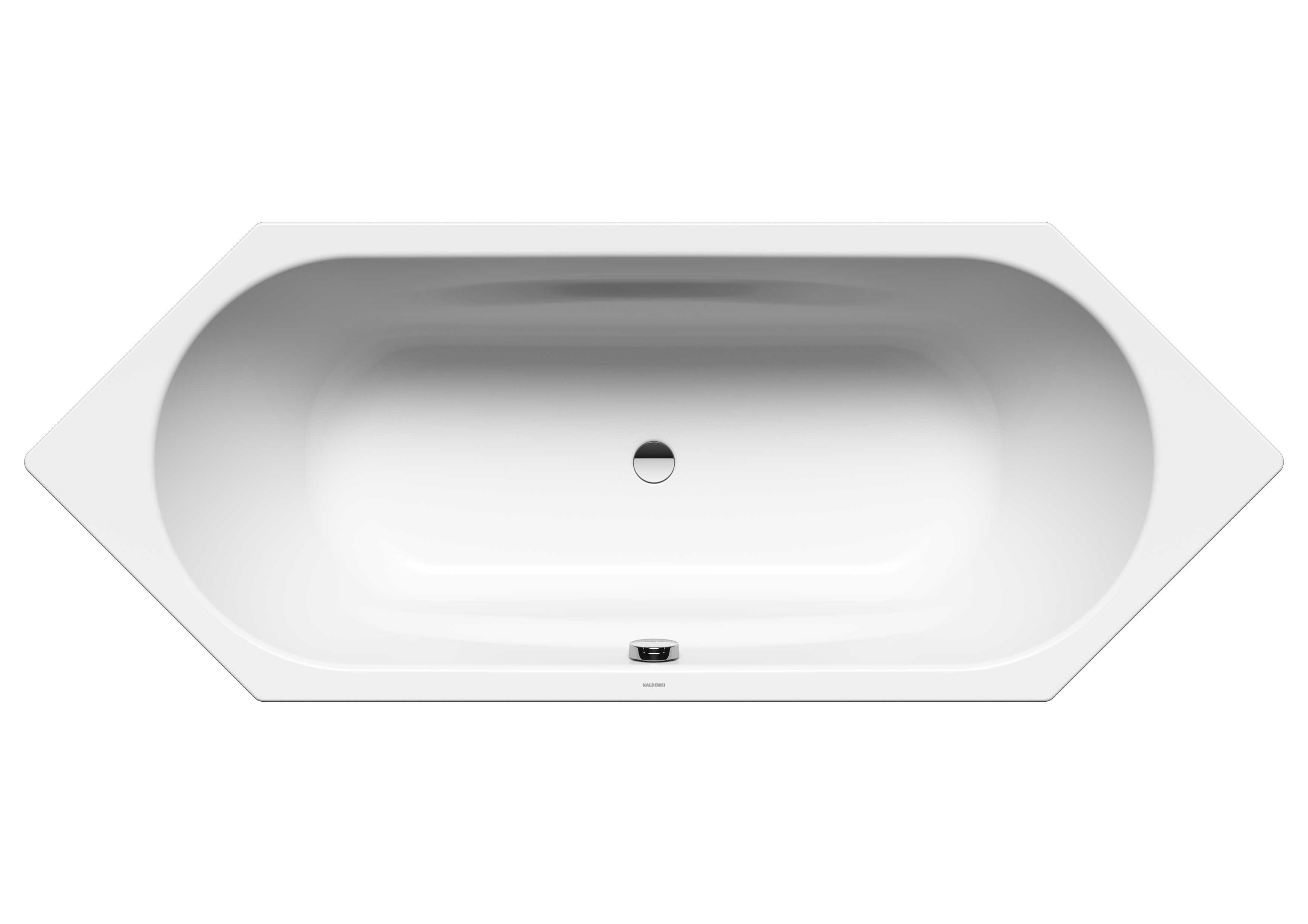 Ванна KALDEWEI Сталь эмалированная 952 1 альпийский белый 9521 - Вид №1