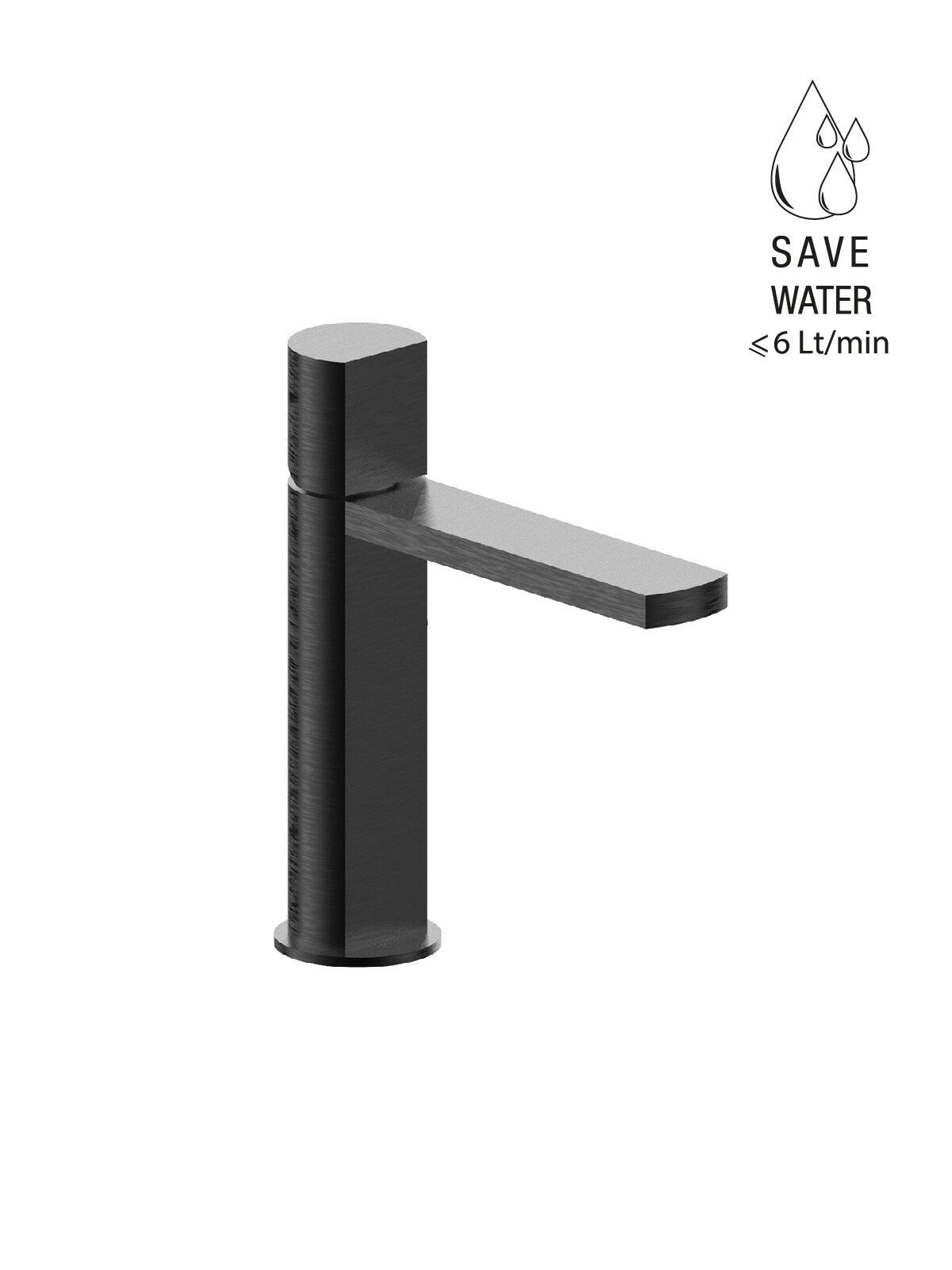 Однорычажный смеситель для раковины из нержавеющей стали Rubinetterie Frattini Borgia ARCH-00058299 - Вид №3