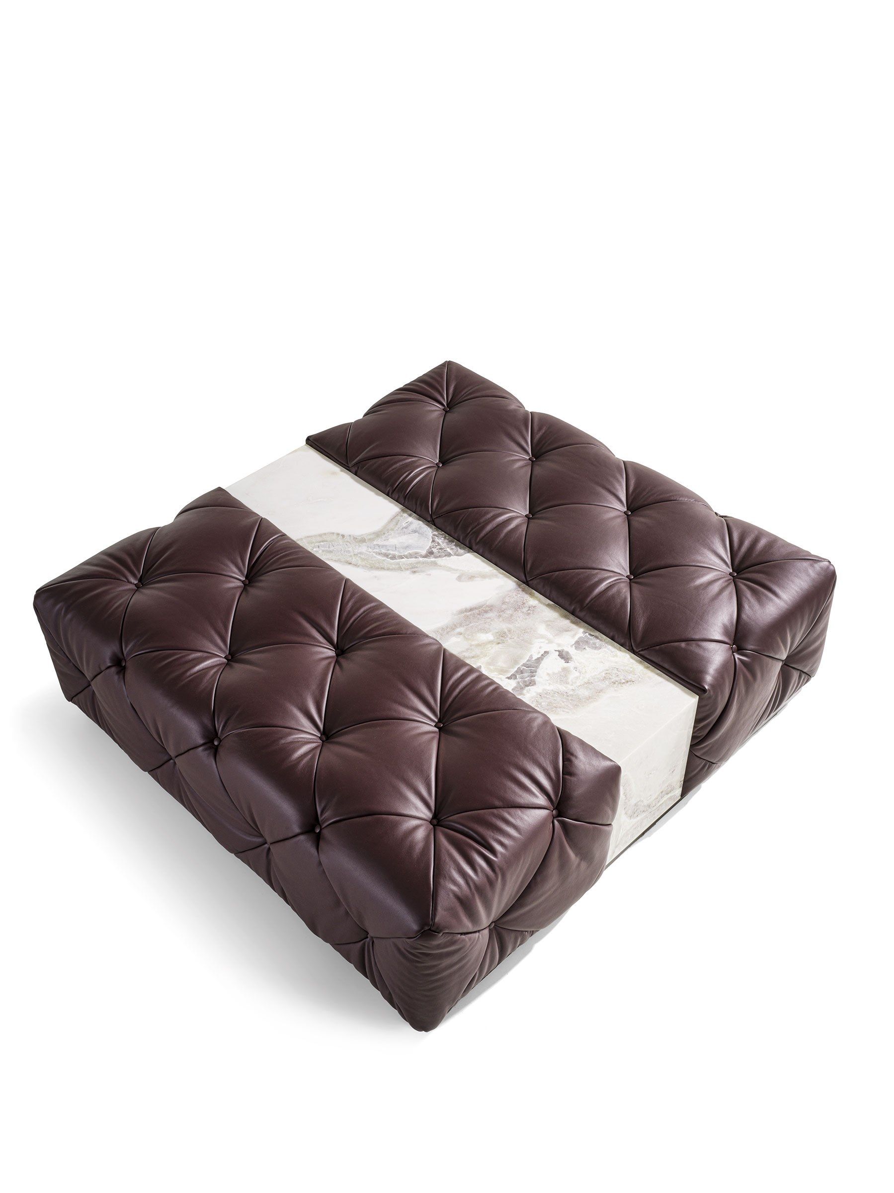 Кожа capitonné пуф Longhi Loveluxe ARCH-00013783