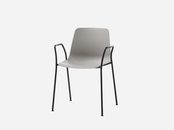Штабелируемый стул из полипропилена с подлокотниками INCLASS Варя ARCH-00065209