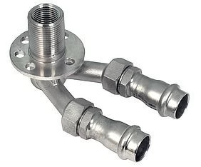 69478GZW1225 SANHA 9478GZW водорозетка проходная разъёмная с универсальным 1/2x1/2 - 25 mm мм