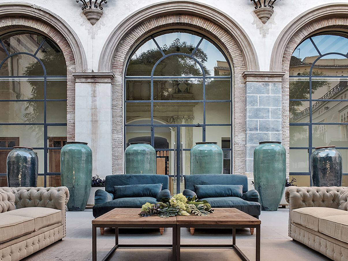 Керамический круглый садовый горшок Vical Home CHAN ARCH-00117781 - Вид №4