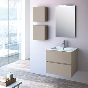 КОМПЛЕКТ МЕБЕЛИ FUSSION LINE 60 СМ GLOSS TAUPE