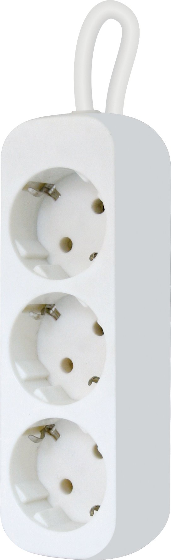 99223 Удлинитель с заземлением e350 5.0 м, 3 розетки (пакет) Defender Santreyd  - Вид №1