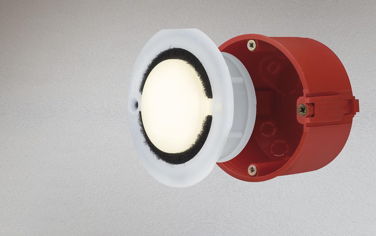 Уличный встраиваемый светильник светодиодный 7,5х7,5х3 см белый Downlight Basic 93741 PAULMANN DOWNLIGHT BASIC 00-3896038 Белый  - Вид №1