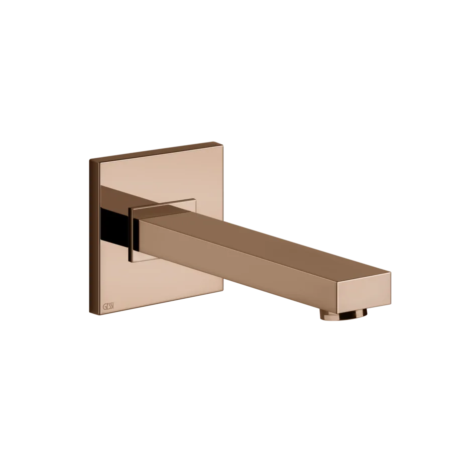 Носик для ванны 20120 030 Gessi Rettangolo k МЕДЬ PVD 20120030