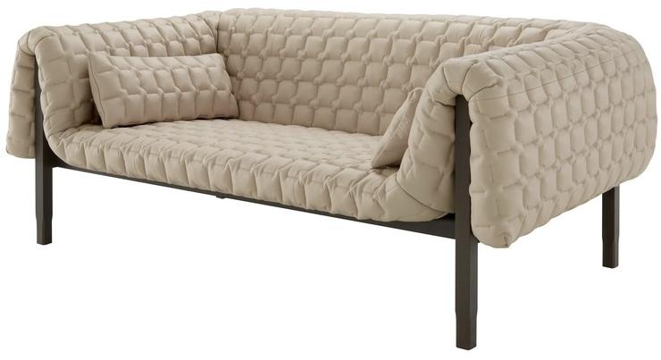 Ligne Roset 3-х местный кожаный диван Ruché sun-id-1430015 - Вид №1