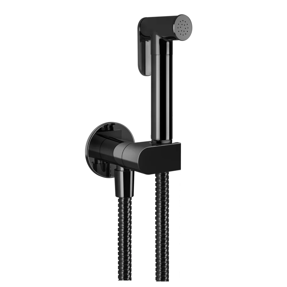 Запорное устройство 45126 706 Gessi Inverso ЧЕРНЫЙ МЕТАЛЛ PVD 45126706