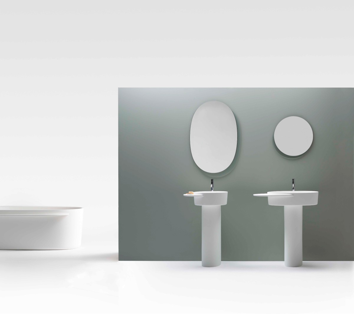 Ex.T Plateau L Настенное зеркало EXSPLPLAT/PINK-maison  - Вид №2