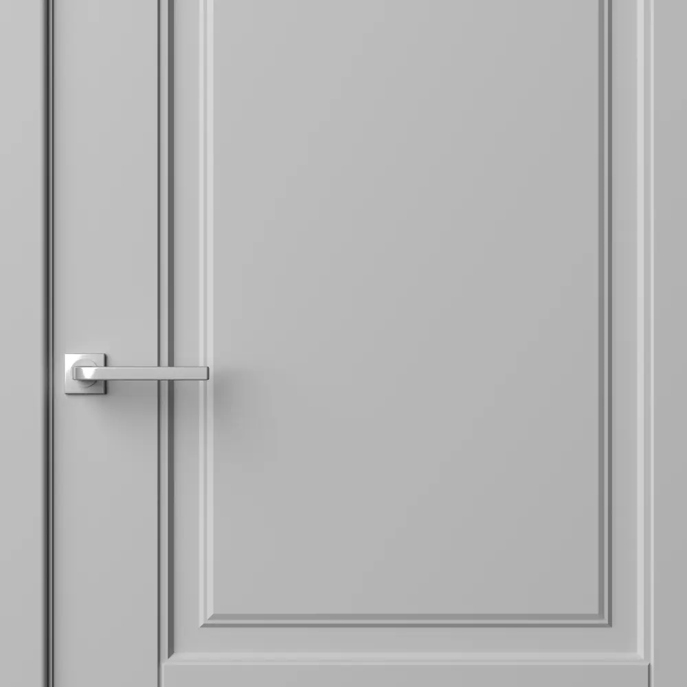 Дверь межкомнатная глухая Прадо-12 90x200 см эмаль цвет гейнсборо с замком и петлями 89396738 STLM-2081429 RUMAX  - Вид №2