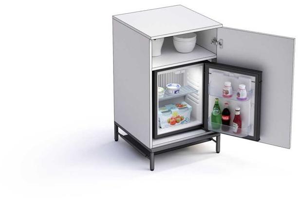 Bralco Металлическая мини-кухня Domomag sun-id-1444343 - Вид №10