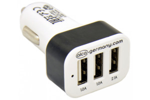 15954581 Разветвитель прикуривателя, зарядное устройство 3 USB 510 570 Alca Maxx