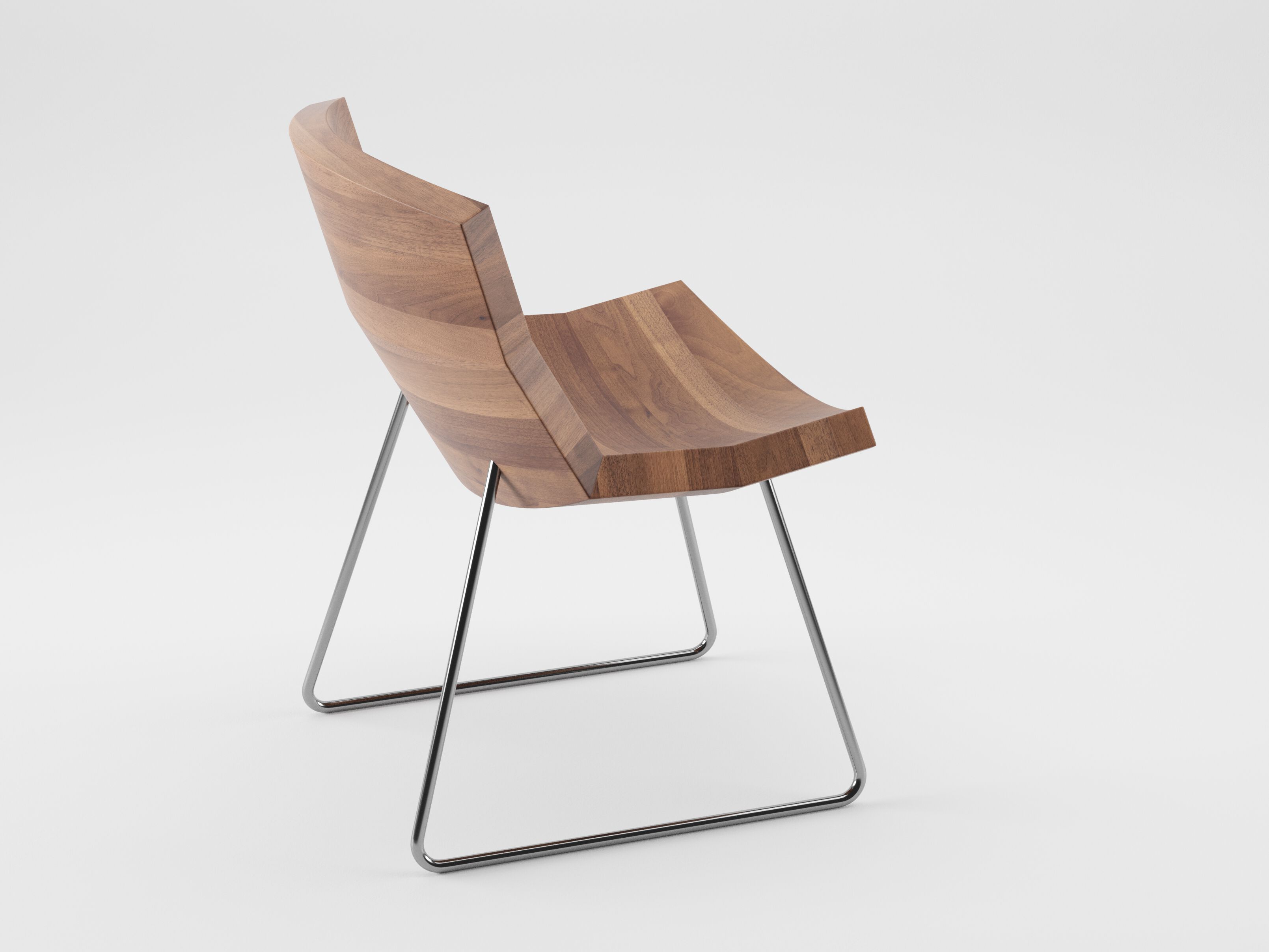 Стул из массива дерева Artisan CHUNK ARCH-00006987 - Вид №3