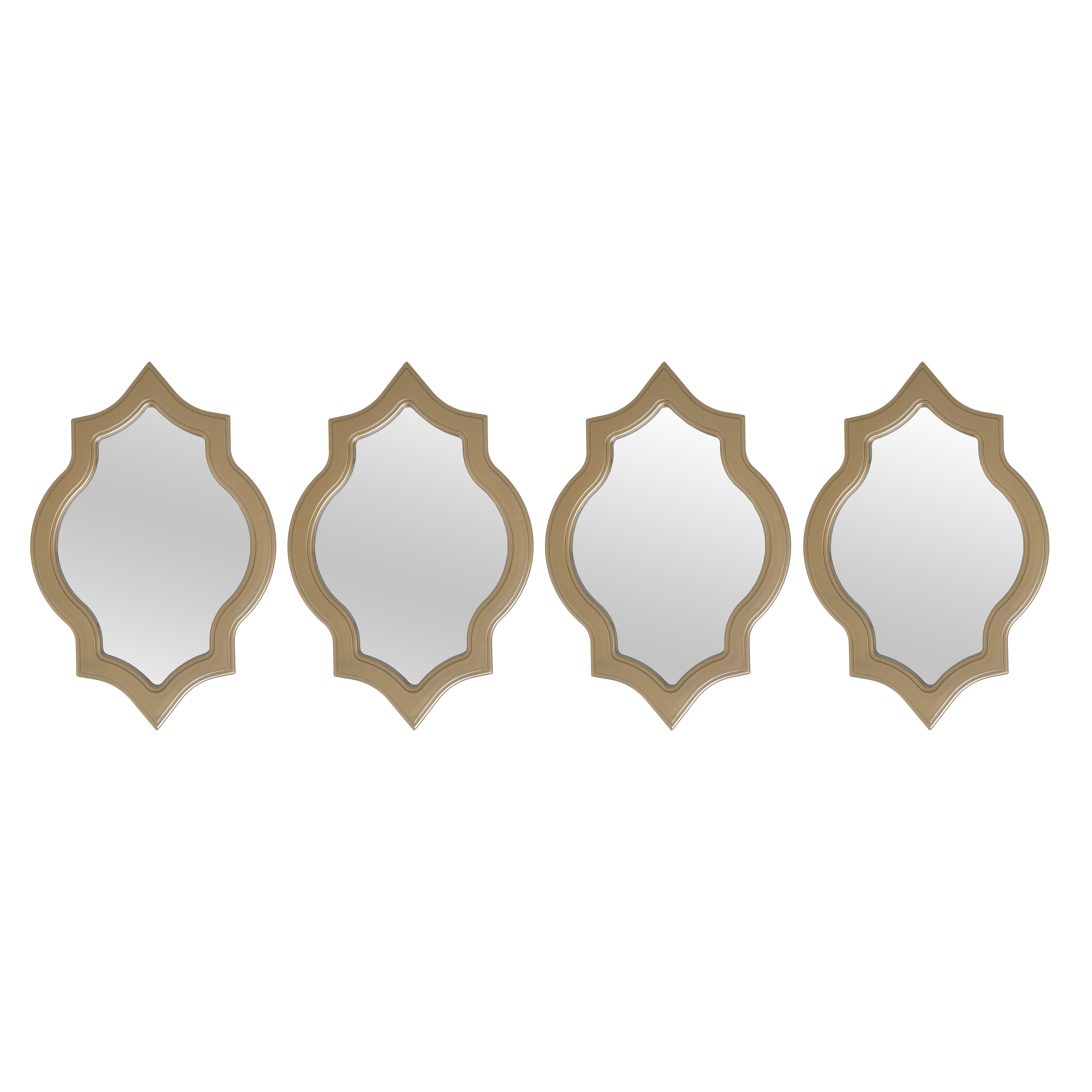 6895290.0001 ЗЕРКАЛО НАСТЕННОЕ, НАБОР 4 ШТ TO4ROOMS  - Вид №1