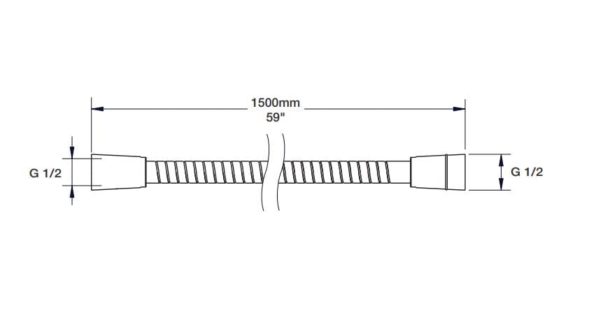 Набор термостатических встраиваемых ванн с ручным душем BARIL Flora B47 ARCH-00122326 - Вид №5
