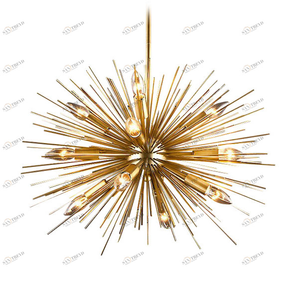 Люстра CL8612-88 gold от Delight Collection золото DELIGHT ДИЗАЙНЕРСКИЕ, ШАР 247070 Золотой 