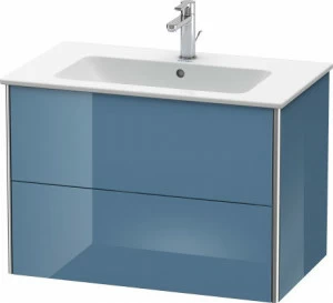 XS417204747 Тумбочка подвесная XSquare #XS4172 810 x 478 мм Каменно-синий глянцевый лак