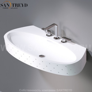 L524T1R1V4.100SW Подвесная раковина настенная овальная A. e T. Italia OVAL Италия AeT ITALIA