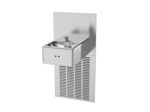 Бесконтактный диспенсер для воды с фонтаном