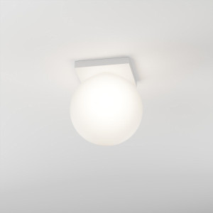 Светодиодный потолочный светильник из металла и стекла