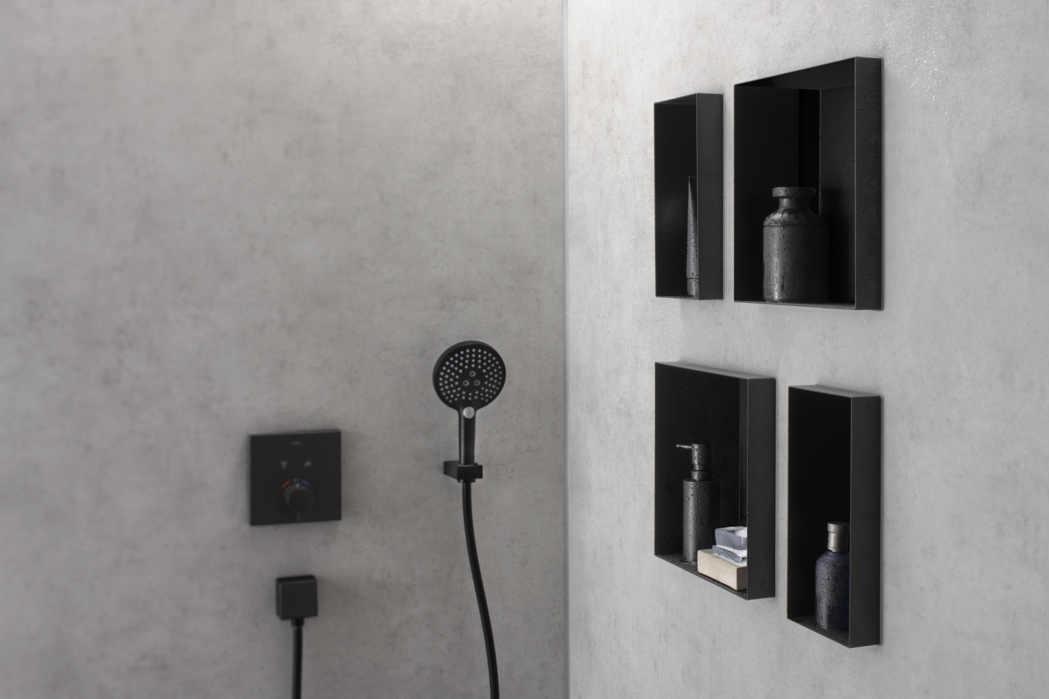 56076800 XtraStoris Minimalistic Wall безрамная ниша 300/150/140 Hansgrohe  - Вид №1