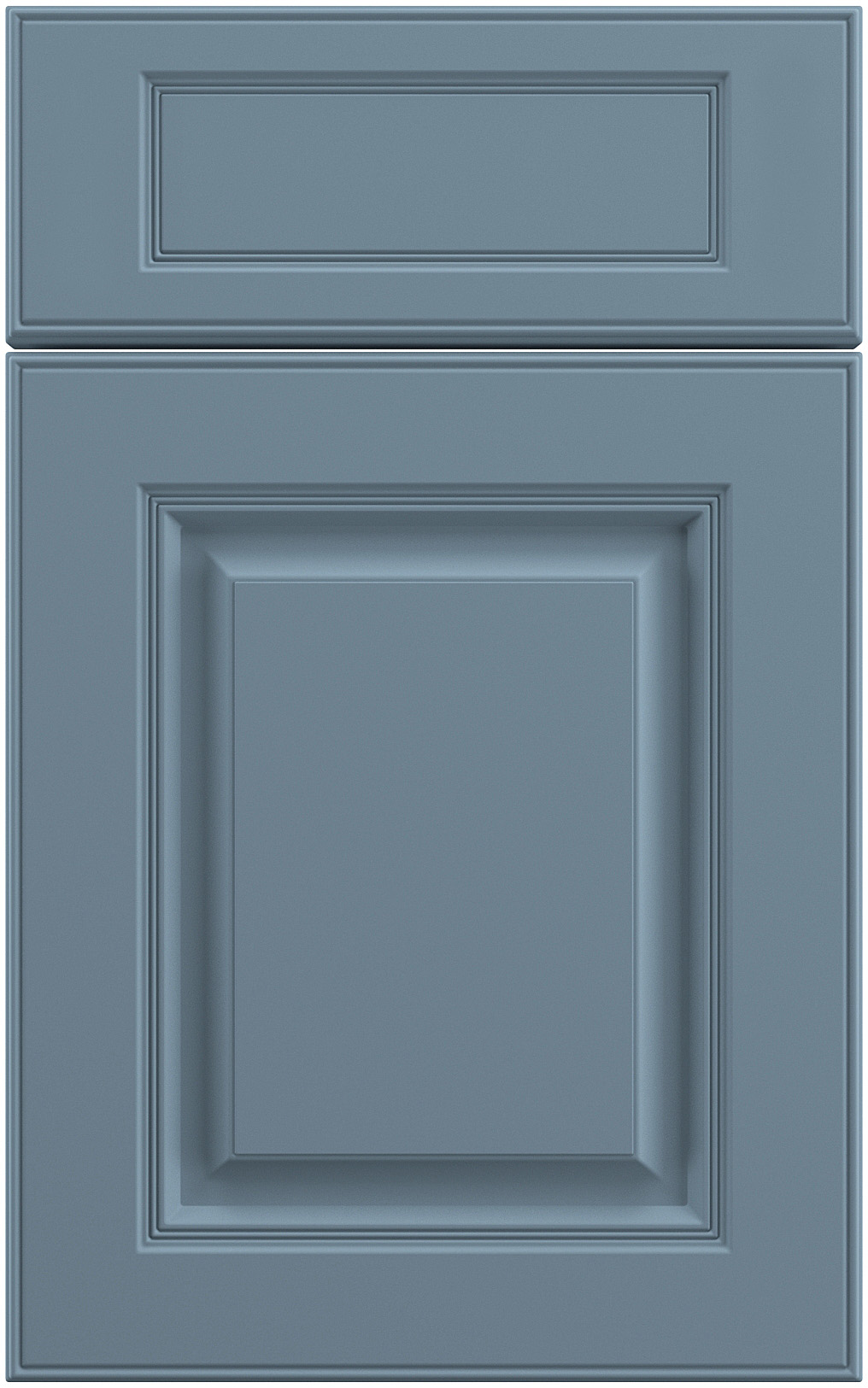 Фасады для кухни Классика Фрезеровка «Этьен+» 702 Голубой SIDAK SIST3136-7045