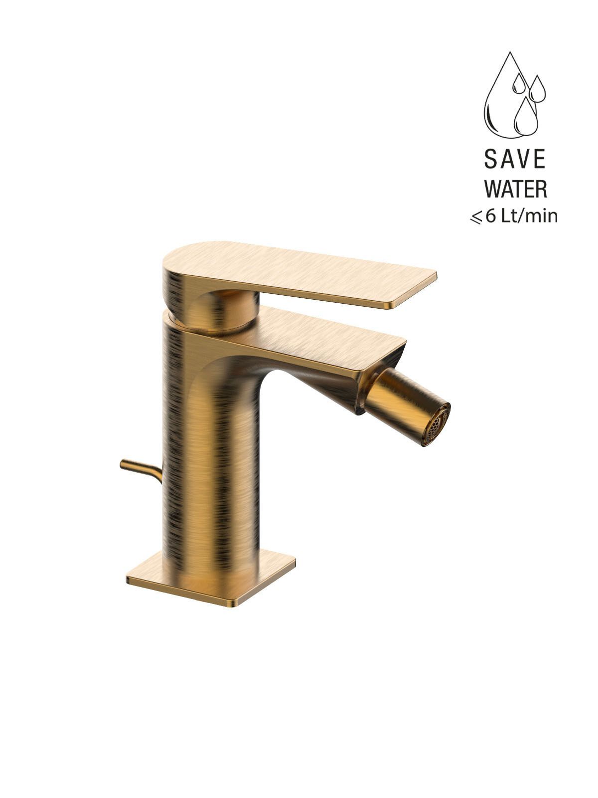 Однорычажный смеситель для биде с автоматическим сливом Rubinetterie Frattini Нарцисс ARCH-00132326 - Вид №5