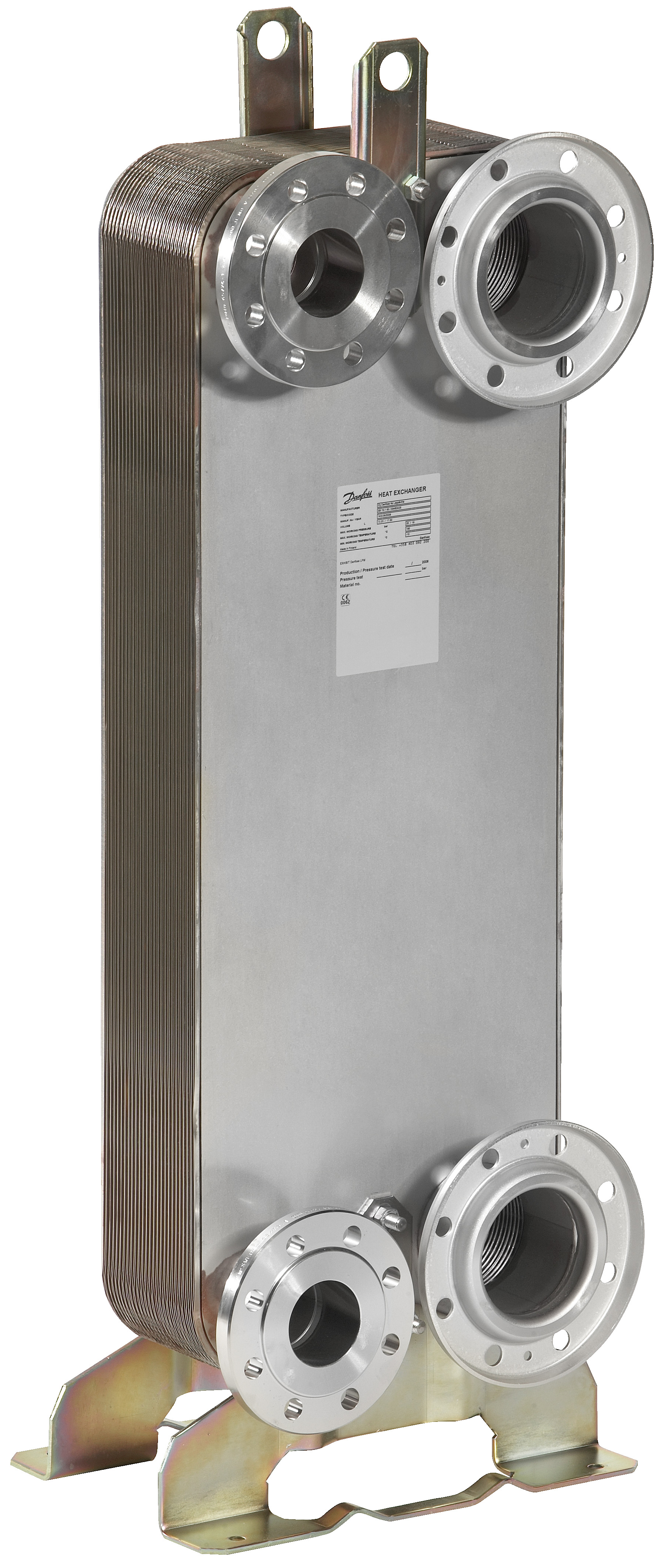 Danfoss Паяный пластинчатый теплообменник серии XB70 XB 70H-1 110 DN65/DN100 004B2018  - Вид №21