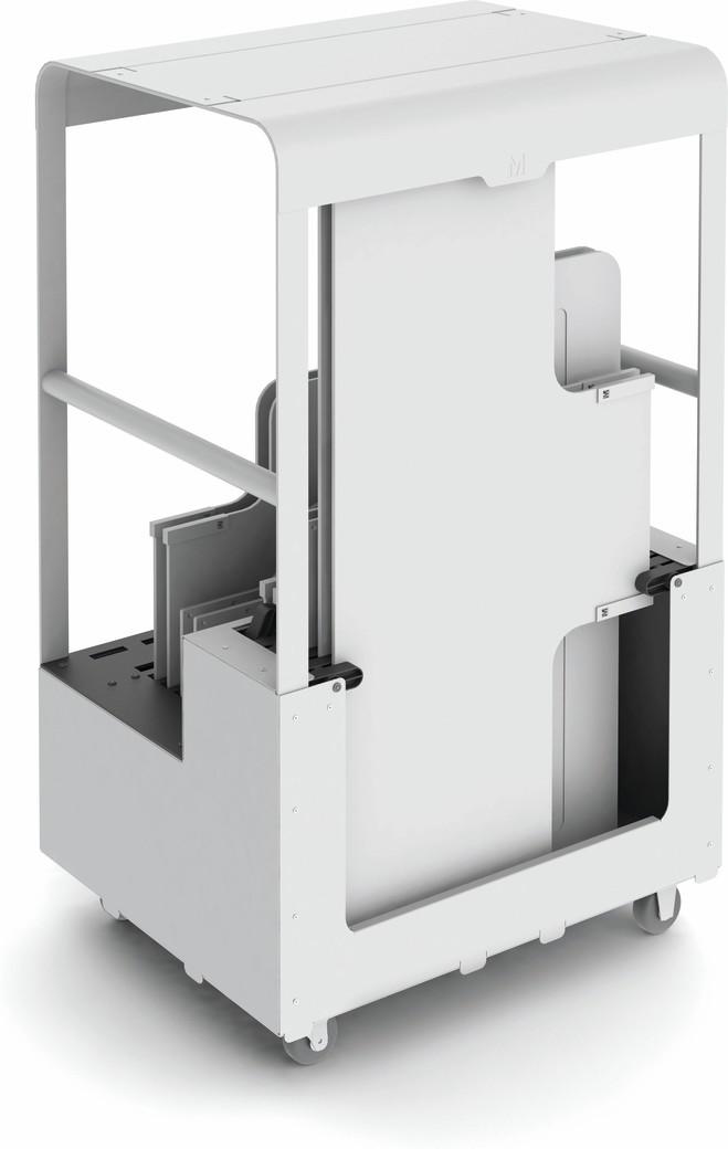 MNST1288 Тележка для элементов белая Manutti Trolleys 