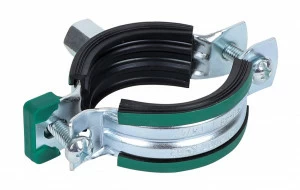 3396115 Крепление для труб  KSB2 Хомуты с вкладышем epdm (M8/10) для стальных, медных, чугунных и пластиковых (многослойных) труб